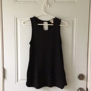 J. Crew Factory longline keyhole tank